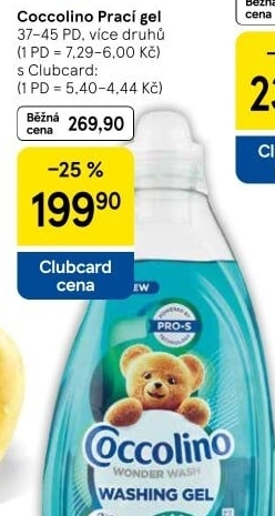 Prací gel Coccolino