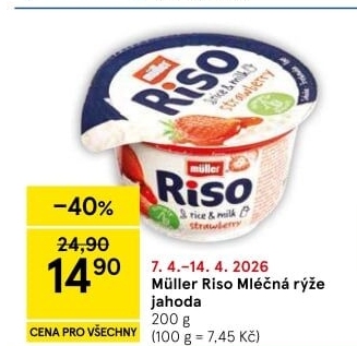 Rýže mléčná Riso Müller