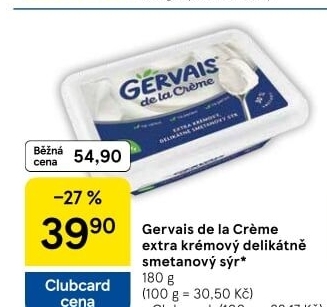 Sýr Gervais De La Créme