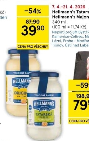 Tatarská omáčka Hellmann'