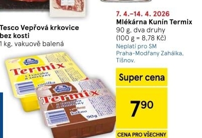 Termix Mlékárna Kunín