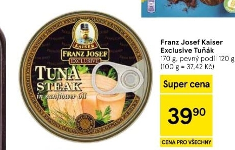 Tuňák Exclusive Franz Josef Kaiser