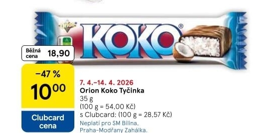 Tyčinka KOKO Orion