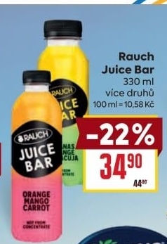 Džus Rauch Juice Bar