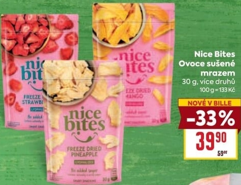Mrazem sušené ovoce Nice Bites