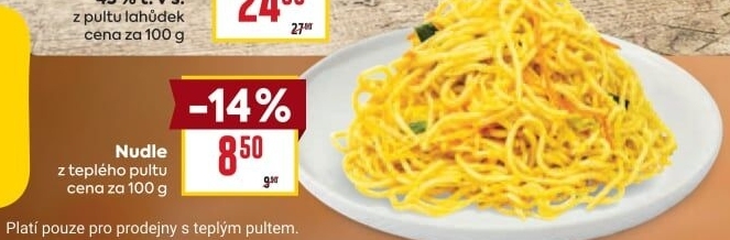 Restované nudle