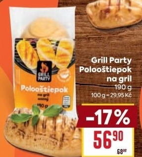 Sýr Polooštiepok na gril Grill Party