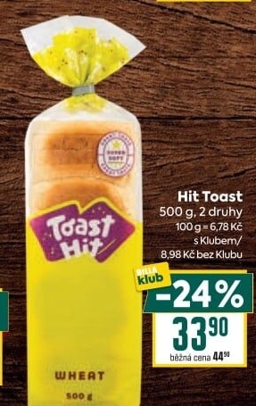Toastový chléb Toast Hit