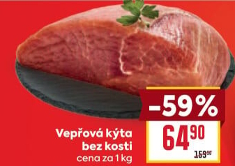 Vepřová kýta bez kosti
