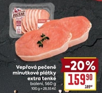Vepřová pečeně bez kosti Vocílka
