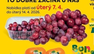 Hrozny vinné tmavé