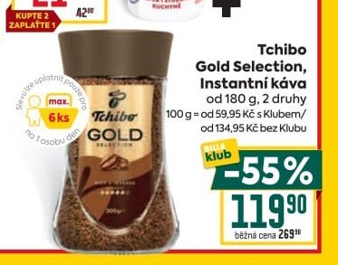 Tchibo Gold Selection, Instantní káva