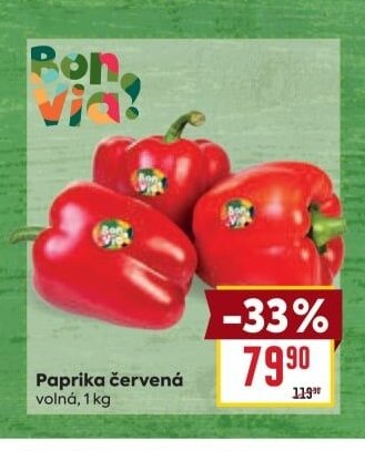 Paprika červená