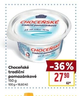 Choceňské tradiční pomazánkové