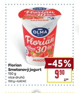 Florian Smetanový jogurt