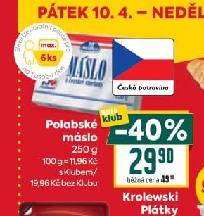 Polabské máslo