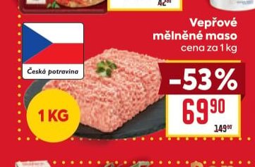 Vepřové mělněné maso