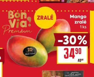 Mango zralé