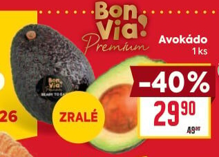 Avokádo Billa Bonvia Premium