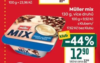 Jogurt Müller Mix