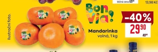 Mandarinky Billa Bonvia