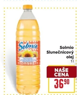 Slunečnicový olej Solmio