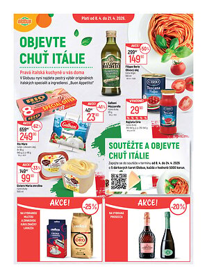 akční leták Globus 8.4.2026-14.4.2026