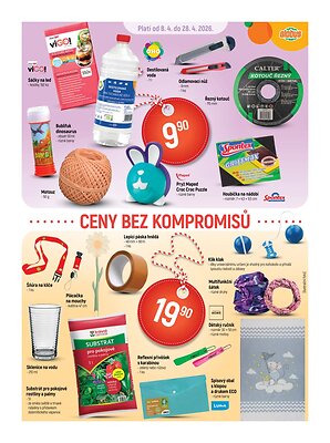 akční leták Globus 8.4.2026-14.4.2026