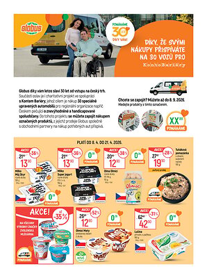 akční leták Globus 8.4.2026-14.4.2026
