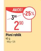 Pivní rohlík