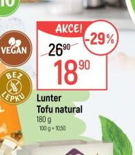 Lunter Tofu natural
