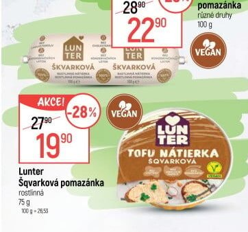 Lunter Škvarková pomazánka