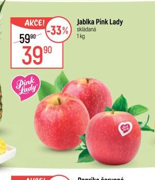 Jablka Pink Lady