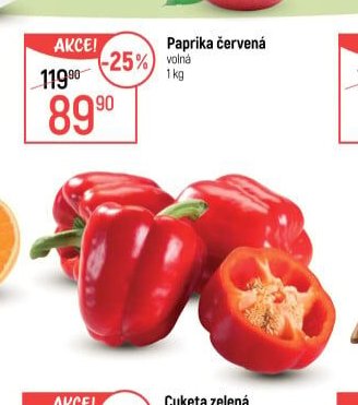 Paprika červená