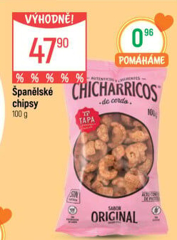 Chipsy španělské Chicharricos