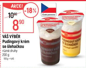Dezert se šlehačkou Váš Výběr