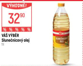 Olej slunečnicový Váš Výběr