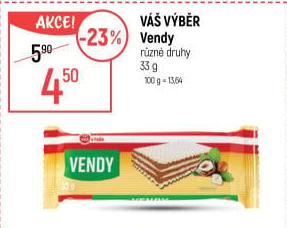 Oplatka Vendy Váš Výběr