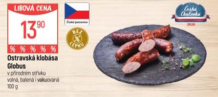 Ostravská klobása Globus