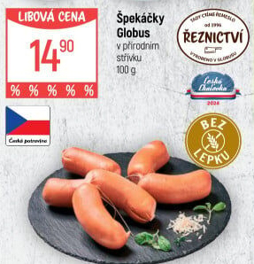 Špekáčky Globus