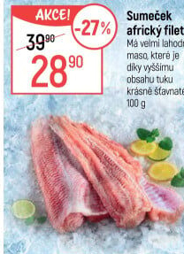 Sumeček africký filety