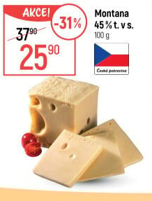 Sýr Montana 45%