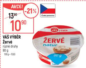 Žervé Váš Výběr