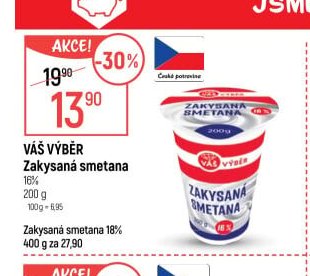 Váš Výběr Zakysaná smetana
