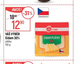 Váš Výběr Eidam 30%