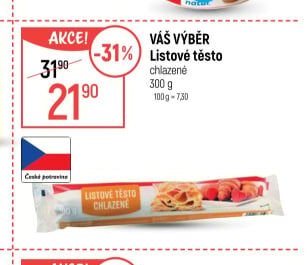 Váš Výběr Listové těsto
