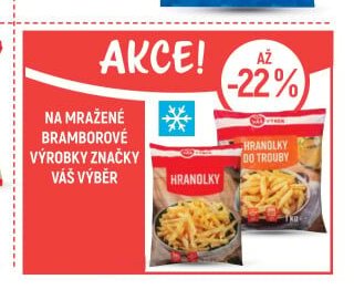 Váš Výběr Mražené bramborové výrobky