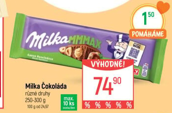Čokoláda Milka
