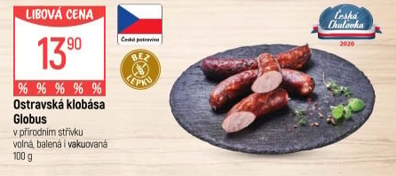 Ostravská klobása Globus