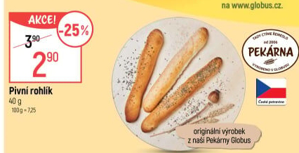 Pivní rohlík